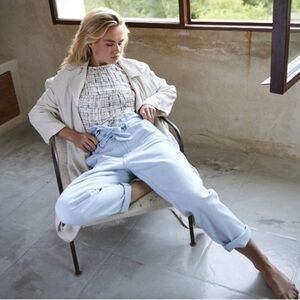 Circle Of Trust Julia Highrise Front Tie Jeans